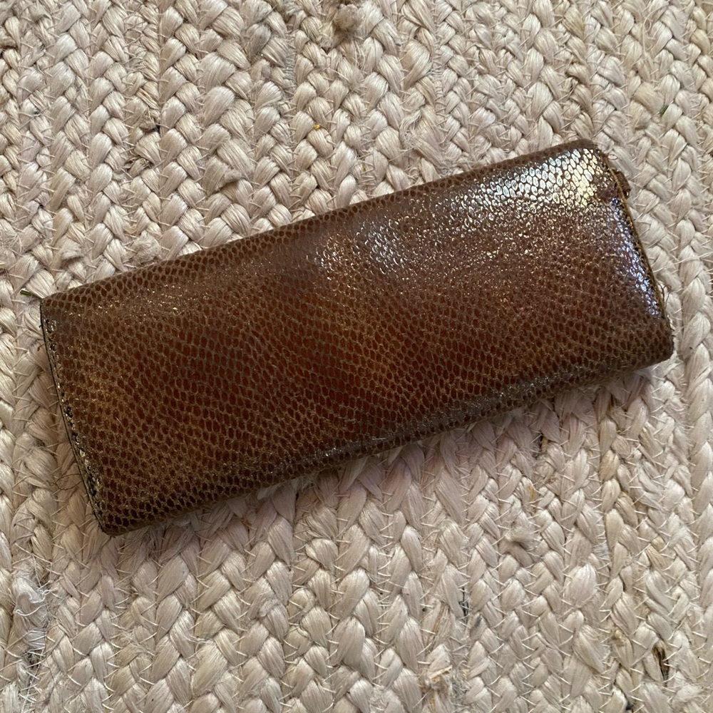 Marc By Marc Jacobs Metallic Python Print Trifold… - image 2